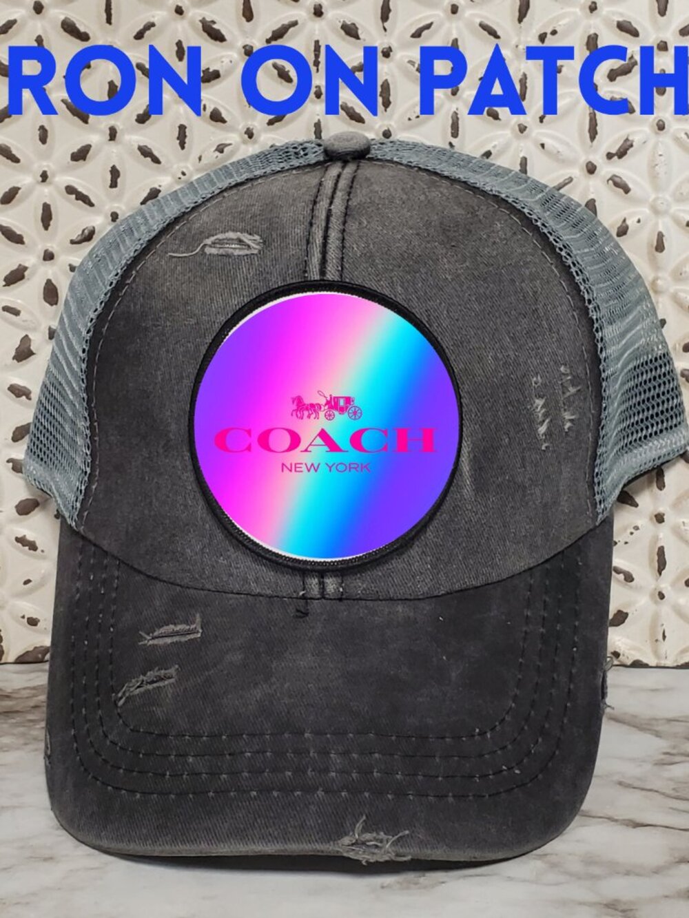 Coach Iron on Patch